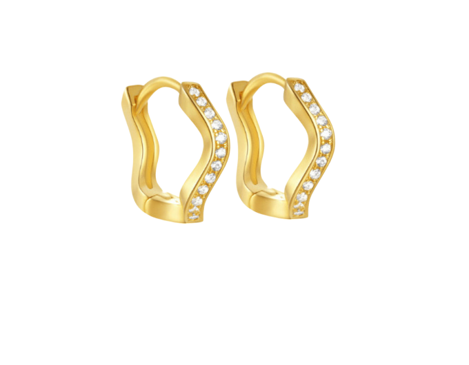 Wavy hoop mellem