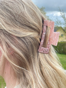 Mille hår klemme - soft pink